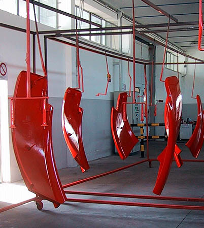 settore verniciatura